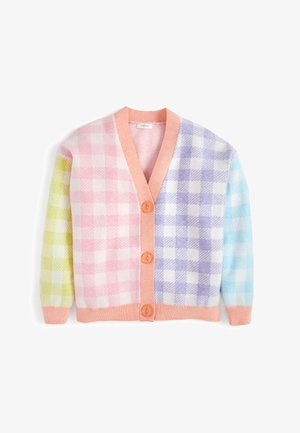 GINGHAM - Cardigan - pink / blue / yellow