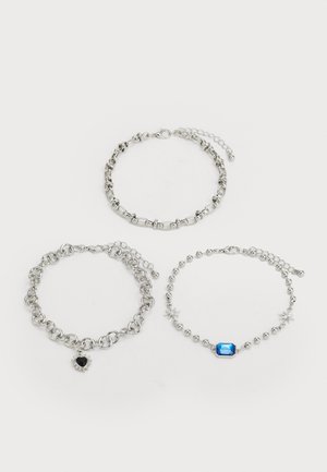 UNISEX 3 PACK - Armbånd - silver-coloured