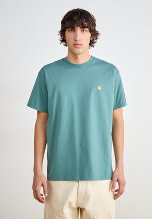 CHASE - T-shirts basic - silver pine/gold