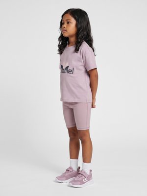 Hummel, HUMMEL HMLJR HIGH RISE SHORT TIGHTS - Tights - sea fog