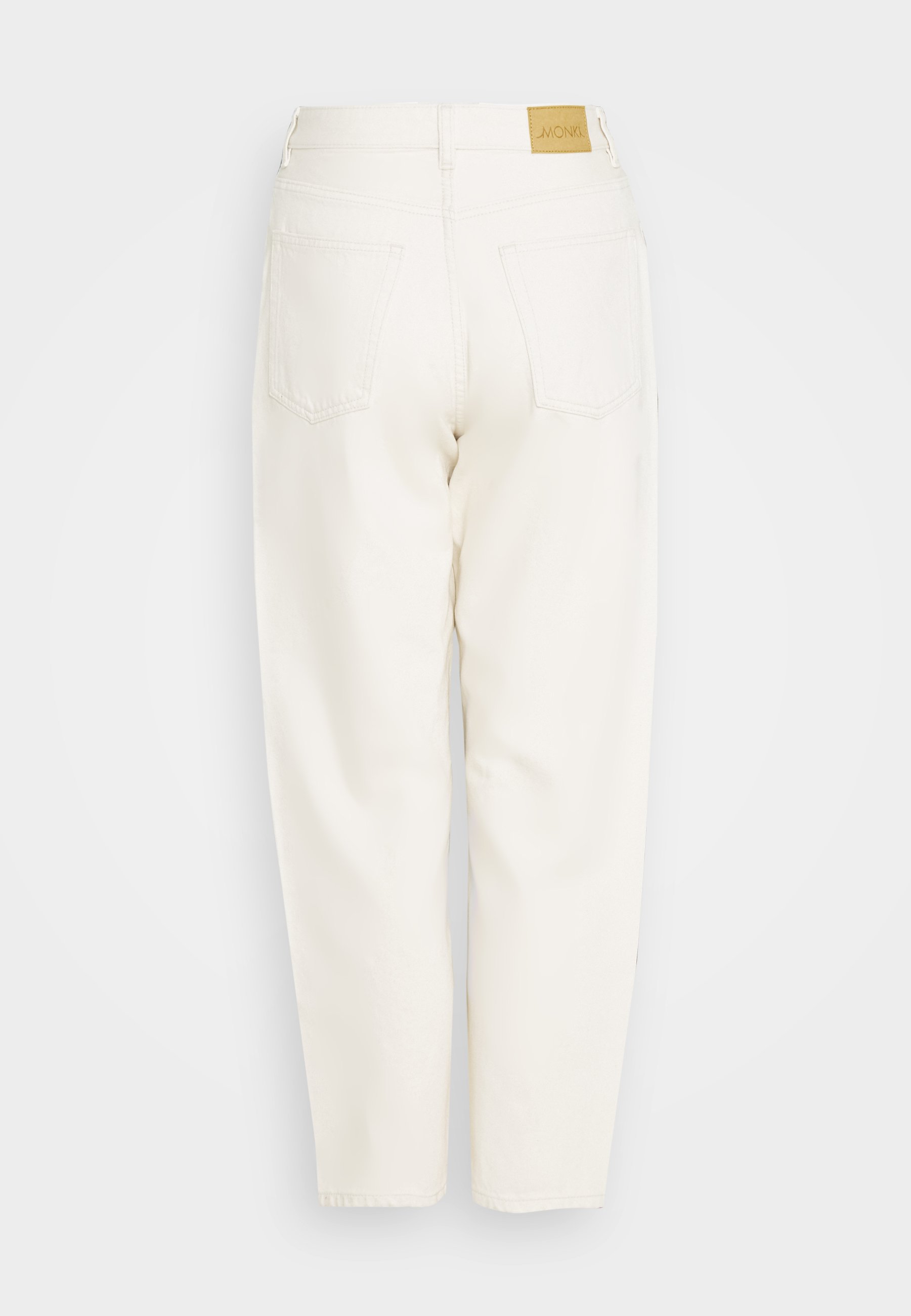 monki white jeans