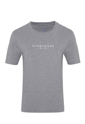 Strenesse, T-shirt con stampa - mid grey melange