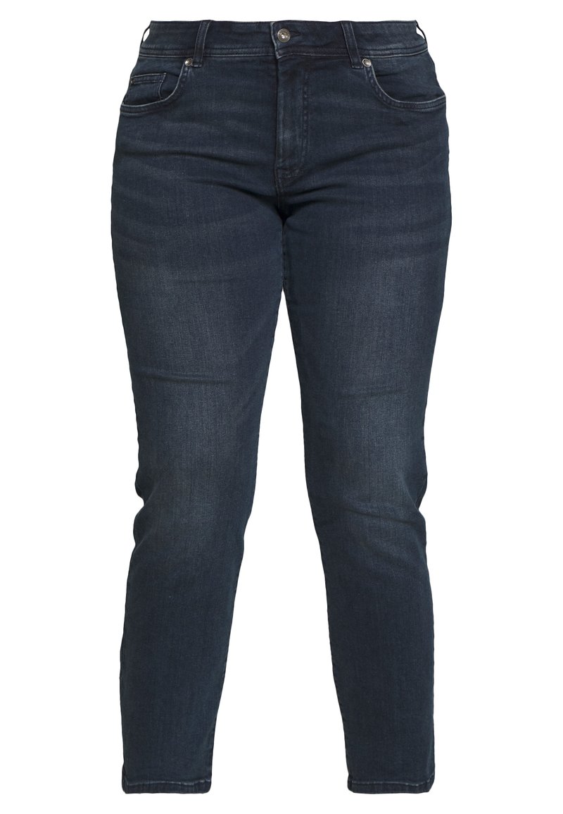 Damen Skinny | MY TRUE ME TOM TAILOR BASIC LEG Jeans Slim Fit used dark stone/dunkelblau - XF95206 Damen Skinny | MY TRUE ME TOM TAILOR BASIC LEG Jeans Slim Fit used dark stone/dunkelblau - XF95206