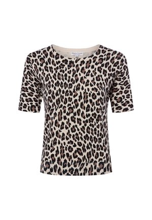 T-shirt con stampa - beige braun