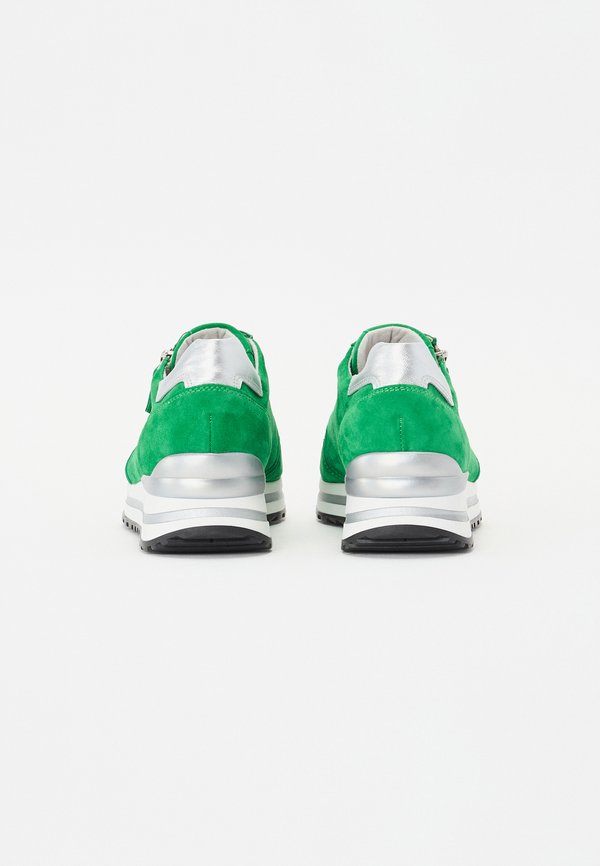 Trainers - verde/silber2