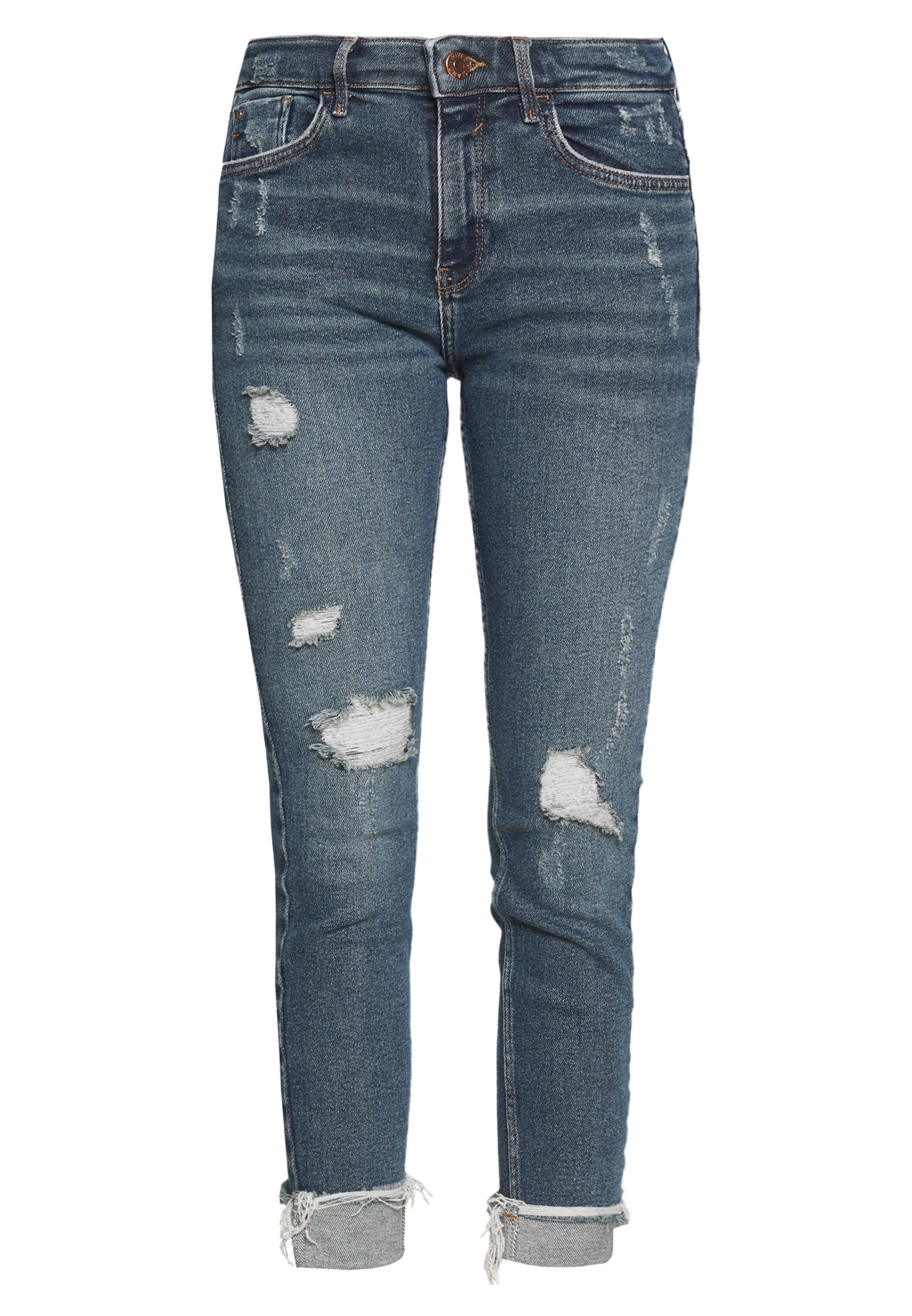 River Island AMELIE Jeans Skinny Fit mid wash Zalando.no River Island AMELIE - Jeans Skinny Fit - blue