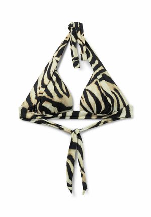 Calzedonia, SAVANNAH ZEBRA PADDED TRIANGLE - Bikini-Top - print