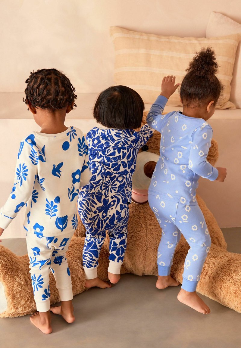 Next STAMPY 3 PACK - REGULAR FIT SET - Komplet pidžame - blue