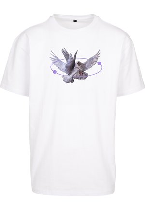 Upscale by Mister Tee VIVE LA LIBERTE - T-shirt imprimé - white