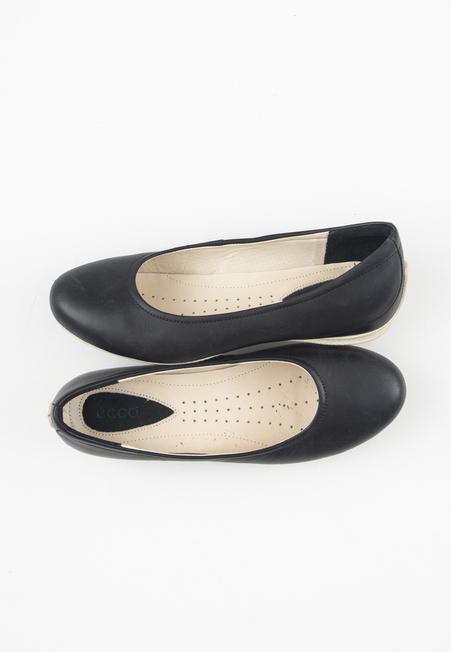 ECCO Ballerina's - black/zwart - (Pre-owned) - Zalando.nl