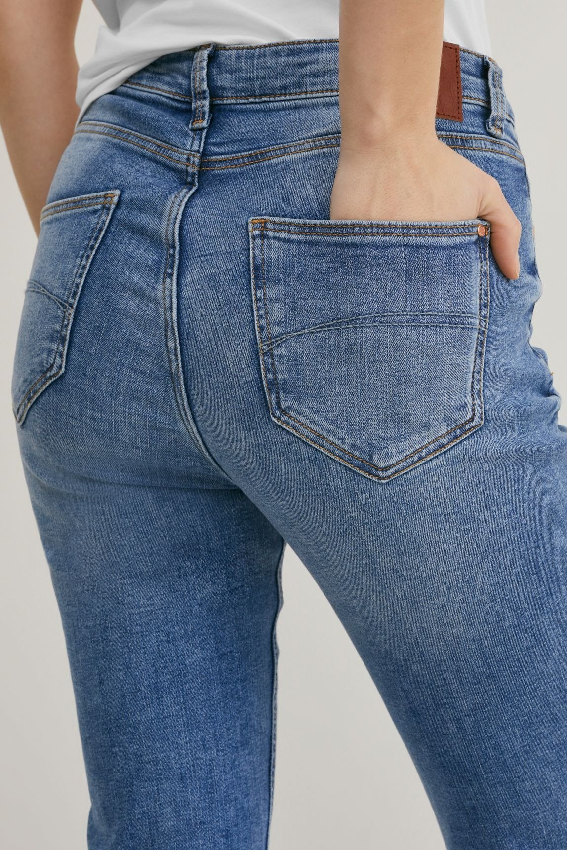 C\u0026A Straight leg jeans - denim-blue 