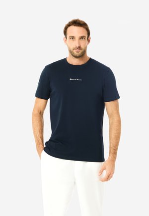 T-Shirt basic - blue solid