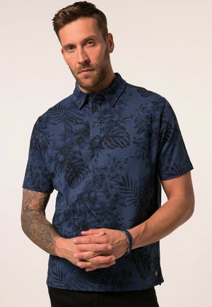 SHORT SLEEVE ALL-OVER PRINT - Polo - steel blue