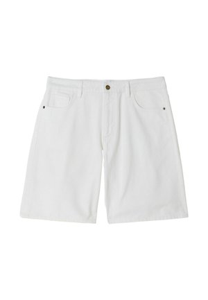 FatFace, REGULAR FIT - BERMUDA DENIM SHORTS  . - Denimové šortky - white