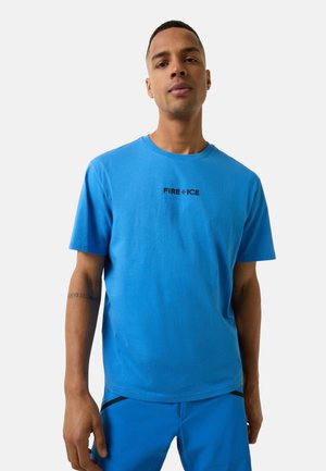 MICK - Print T-shirt - vintage blue