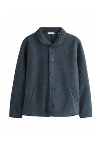 REGULAR FIT-SHAWL  - Cardigan - navy blue