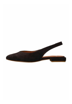 Slingback ballerina´s - braun