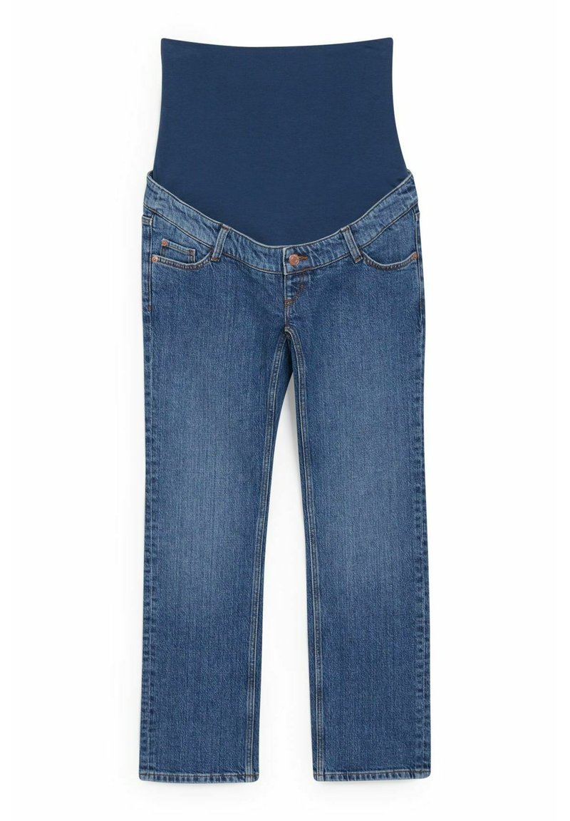 C&A Straight leg jeans blauw denim/bluedenim C&A Straight leg jeans blauw denim/bluedenim