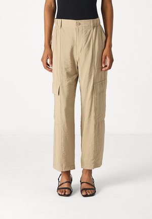 Trousers - khaki