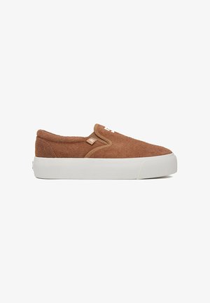 DC Shoes, DC SHOES SNEAKERS WOMEN'S BROWN 5907964282686 - Loafers - brown