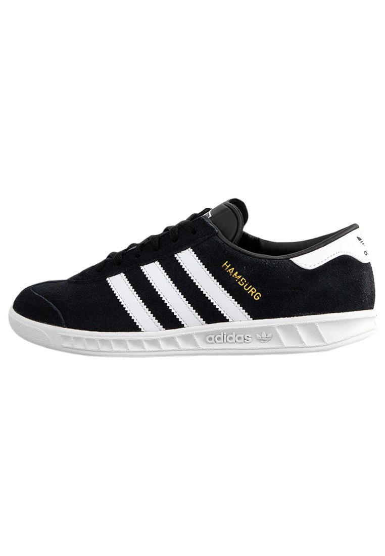 adidas Originals HAMBURG - Trainers - core black/ftwr white/core  black/black - Zalando.co.uk