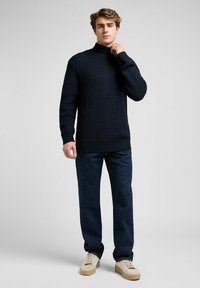Lee LONG SLEEVE HEAVY TURTLE NECK - Maglione - rivet navy