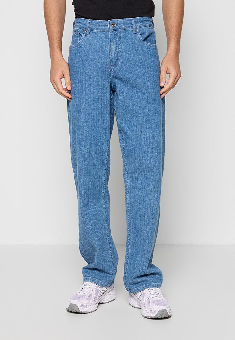 lindbergh Wijde jeans blauw