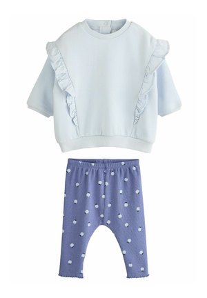 Next COSY SET - Leggings - Byxor - blue flower