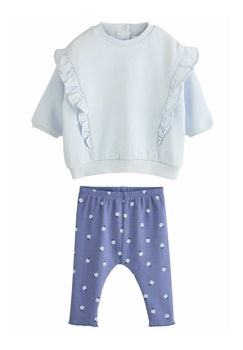 Next COSY SET - Legíny – nohavice - blue flower