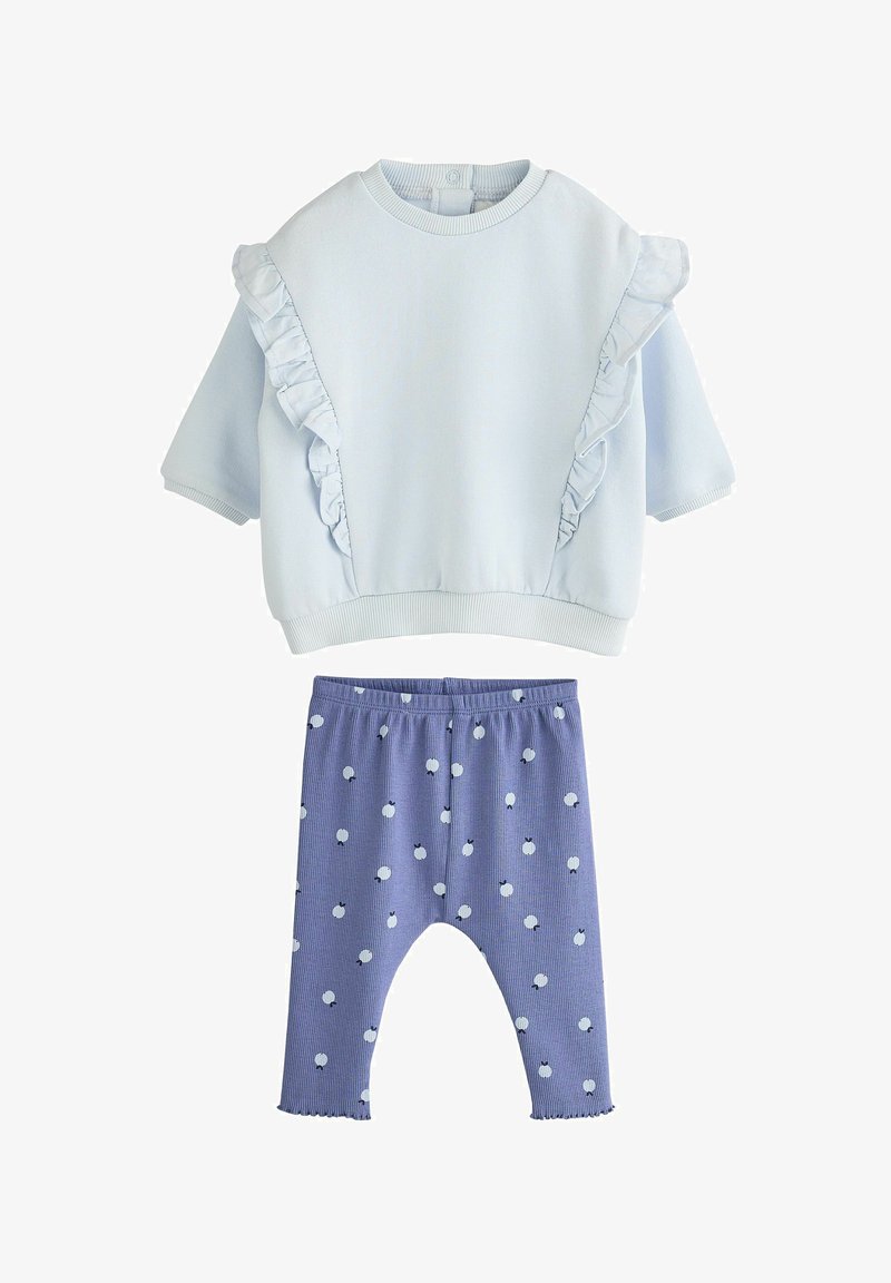 Next COSY SET - Legíny – nohavice - blue flower