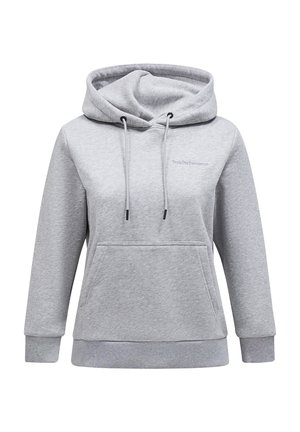 ORIGINAL SMALL LOGO - Sweat à capuche - grau