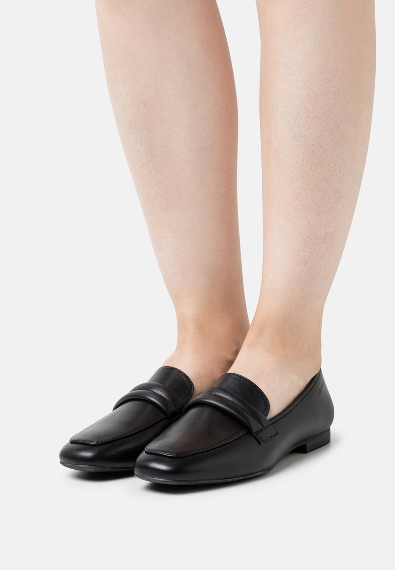 Esprit LOAFER - Sapatos sem atacadores - black