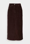 CLAIRE UTILITY SKIRT - Gonna a campana - rich brown