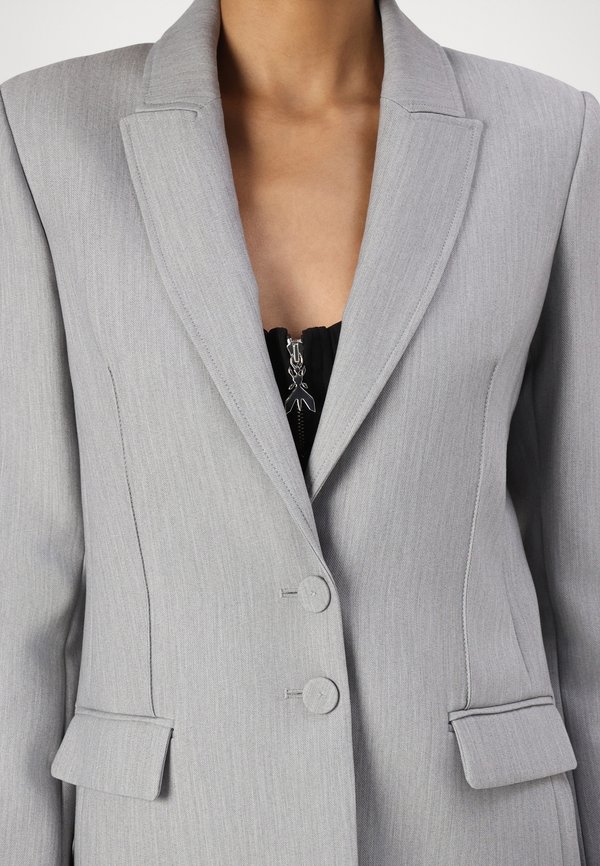 Blazer - grigio melange4