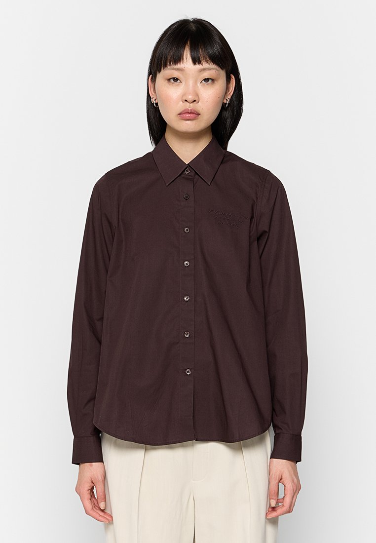 Axel Arigato Overhemdblouse bruin Axel Arigato Overhemdblouse bruin