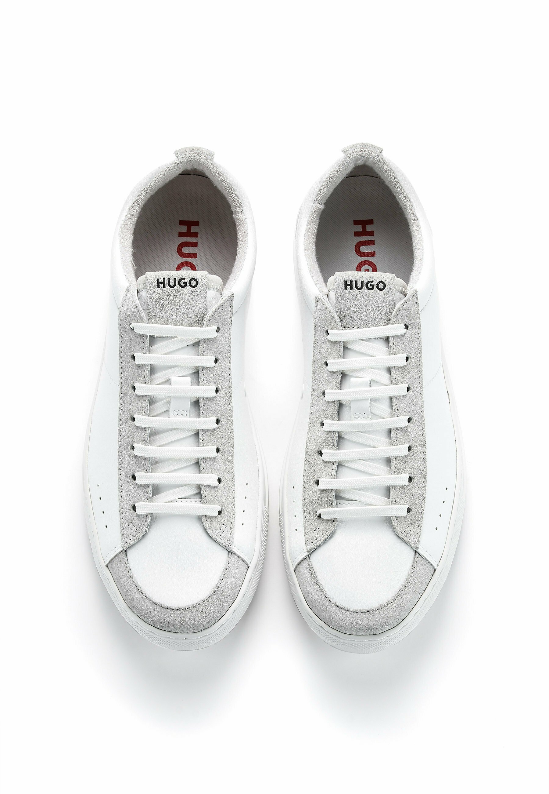 hugo futurism trainers white