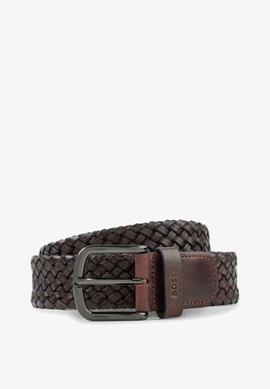 BOSS, SASH - Fletbælter - dark brown two