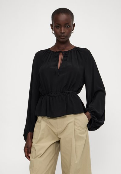 DESIGNERS REMIX PAYTON BLOUSE - Blouse - black