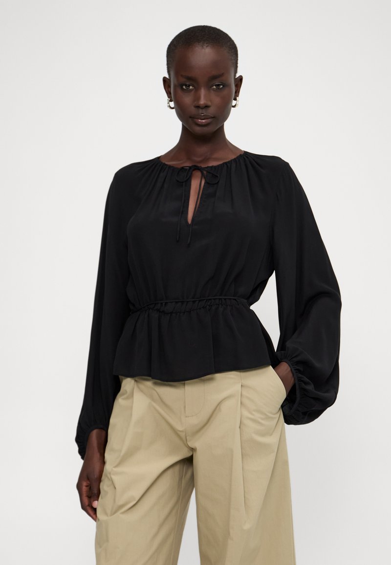 DESIGNERS REMIX PAYTON BLOUSE - Blouse - black