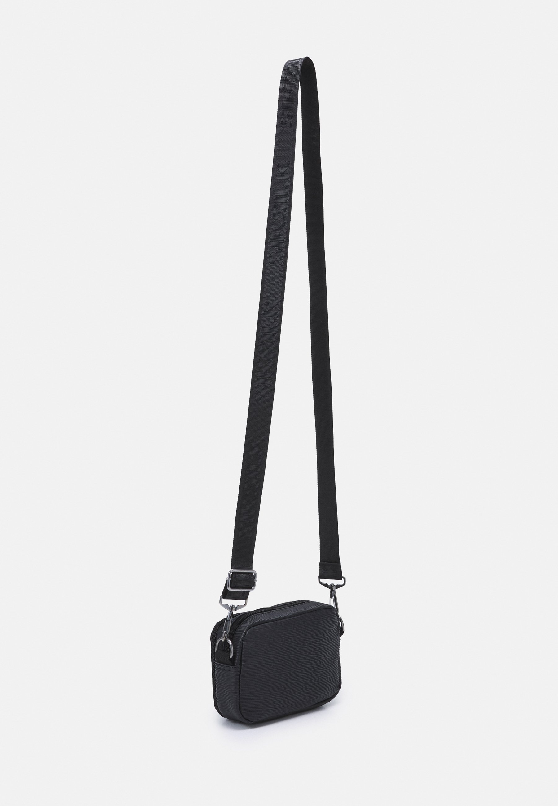SIKSILK CROSSBODY BAG UNISEX - Bandolera - black/negro - Zalando.es