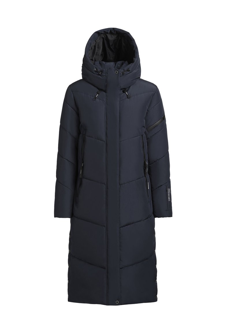 khujo Wintermantel donkerblauw