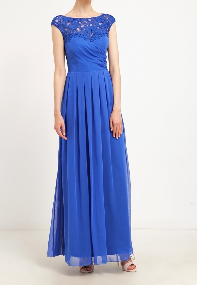 Chi Chi London Maxi dress - royal blue - (Pre-owned)