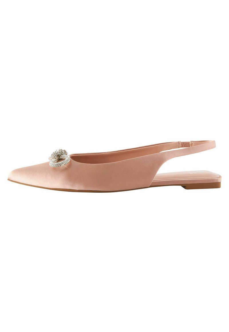Next FOREVER COMFORT BOW Slingback ballet pumps nude pink/beige