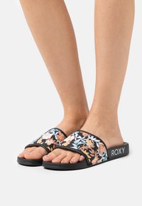 Roxy SLIPPY - Mulas - black smashup