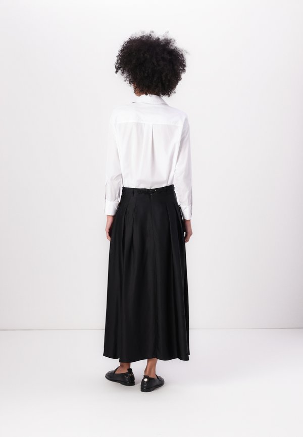 WOMEN SKIRT WITH BELT - A-line skirt - nero3