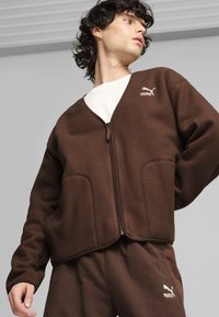 Puma Cardigan - espresso brown