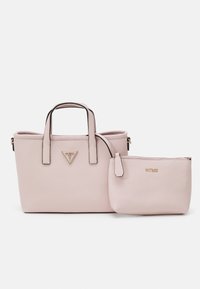 Guess LATONA MINI TOTE SET - Handväska - light rose