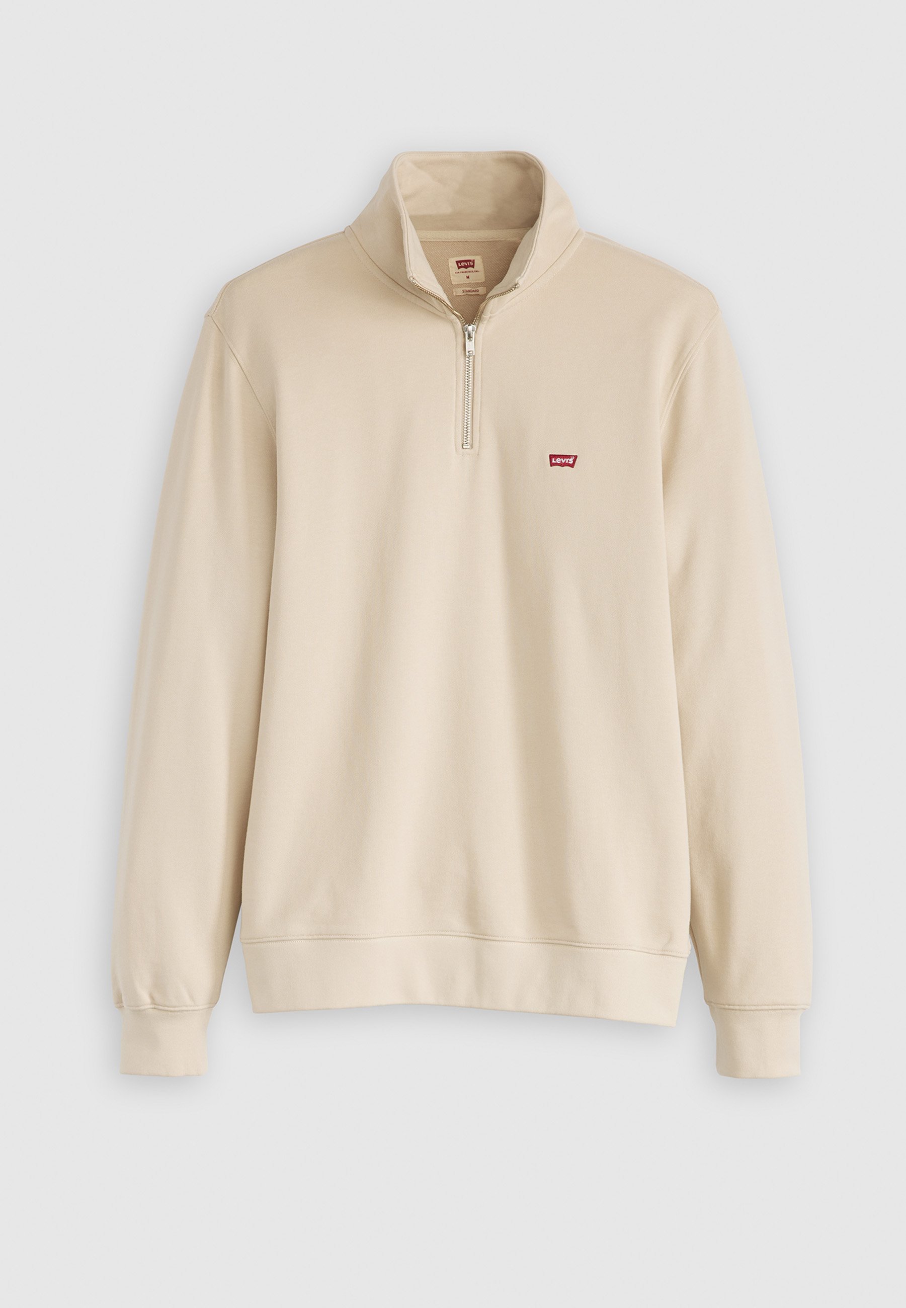 RUFFLOG®︎ HALF ZIP SWEATSHIRT BEIGE Half zip Sweatshirt | Beige | Jack & Jones®