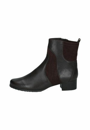Caprice, STIEFELETTE - Lage laarzen - dk brown comb