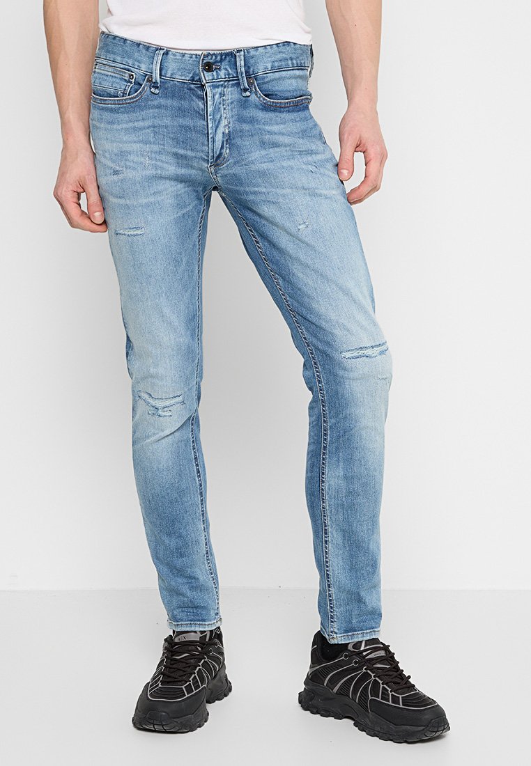 Denham Slim fit jeans blauw